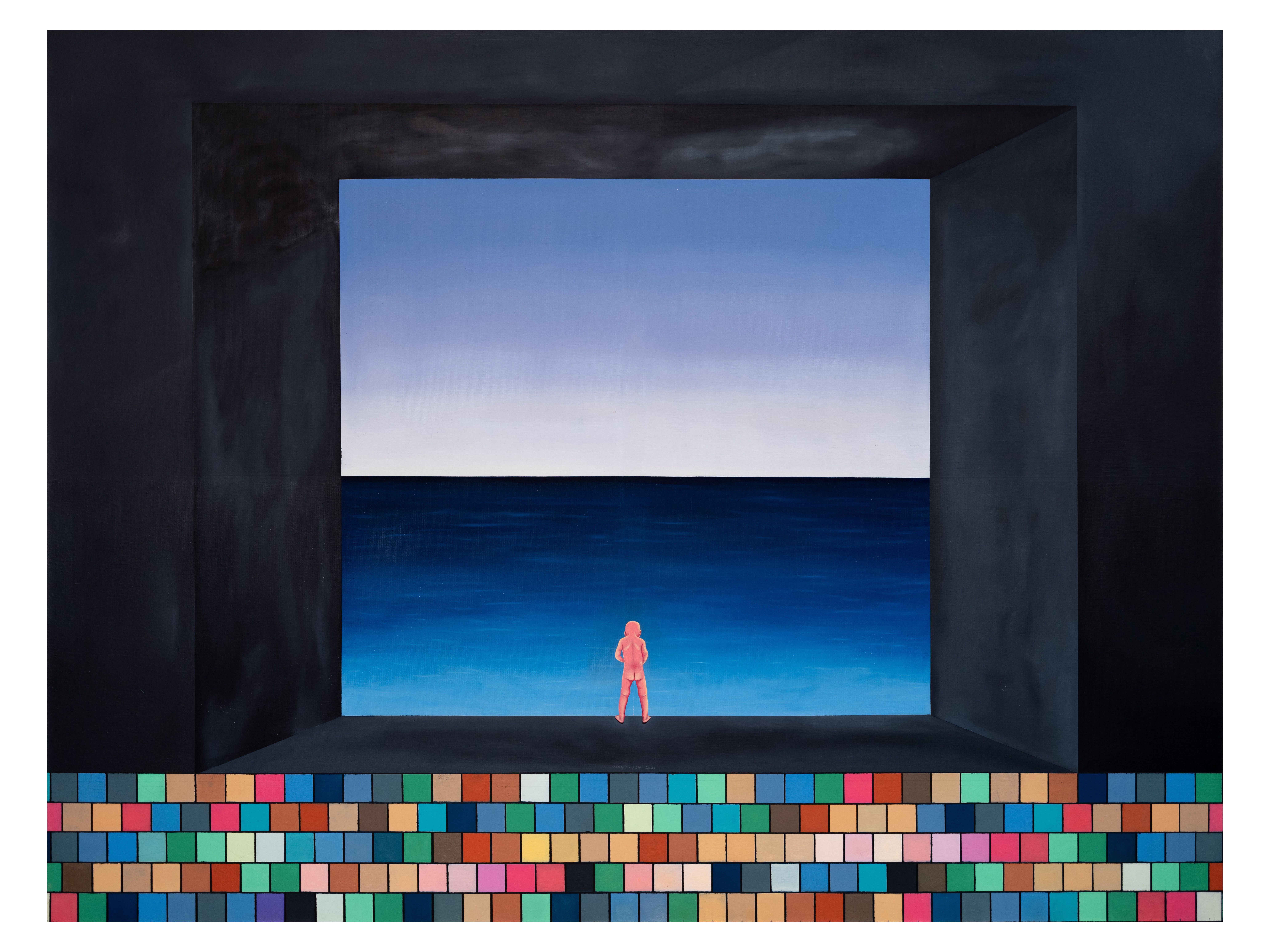 《他的世界no.2》，王晋作品