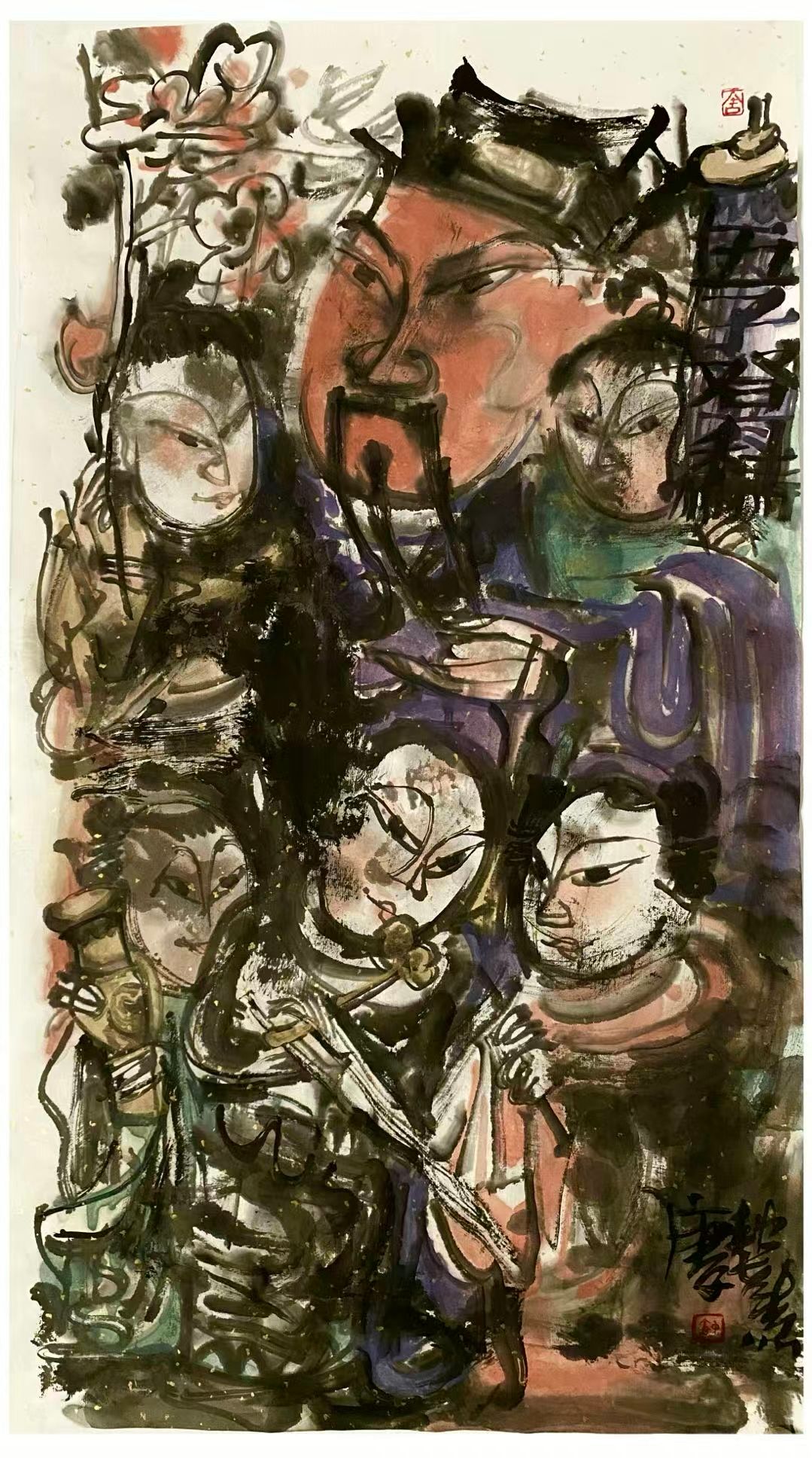 《五子登科》，房俊焘作品